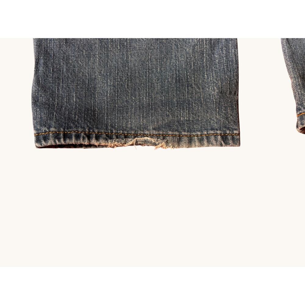 LEVI'S Men's 559 Relaxed Straight Fit Jeans Blue 33 x 32 Distressed 34 x 30.5 - Picture 10 of 13